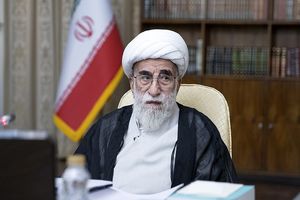 تصاویری از آیت الله جنتی برای نخستین بار با ویلچر